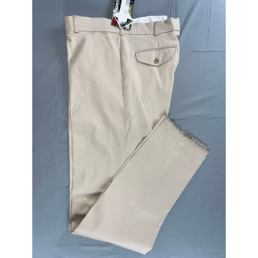 Sportif Vintage Flat Front Flap Pocket 'Trinidad' Chino Pants. Men's Size 36